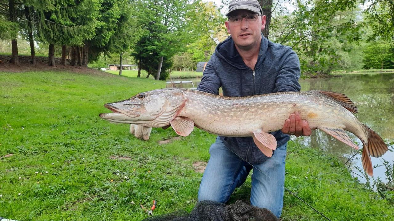 Les Etangs Du Moulin D'Harcy Hotel Lonny Eksteriør billede